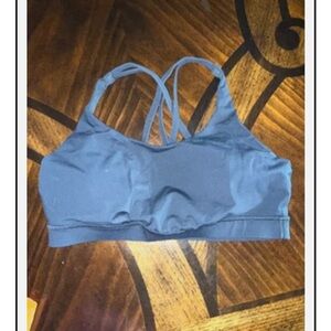 Black Lululemon Seamless Sports Bra